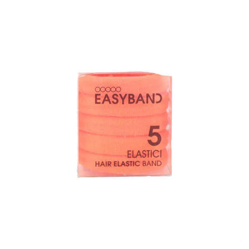 Elastici per capelli Xanitalia S4254863 Arancio (5 uds)