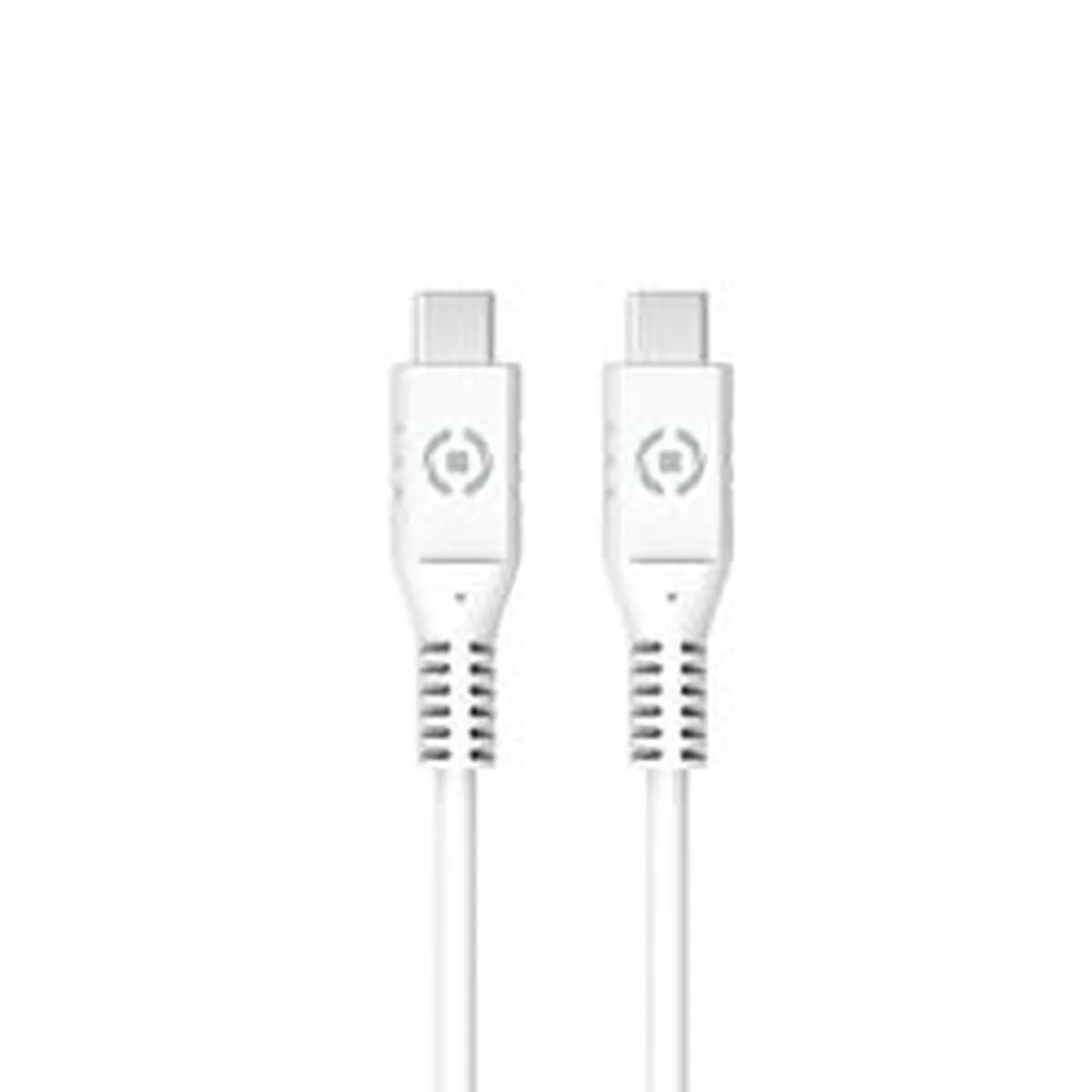 Cavo USB C Celly Bianco 1 m