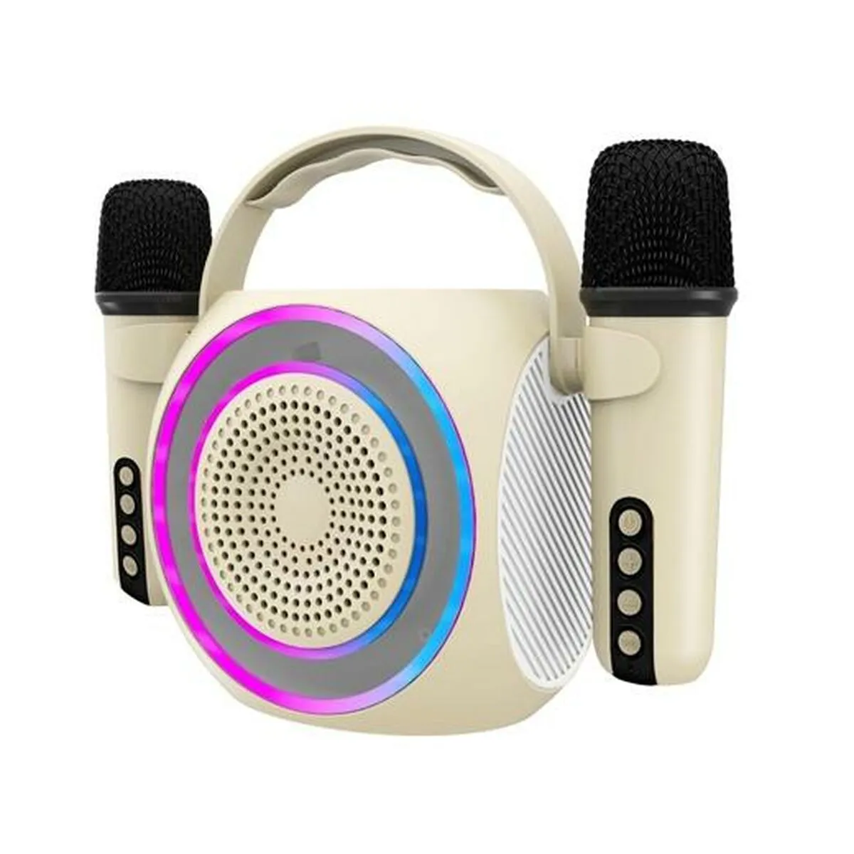 Altoparlante con Microfono Karaoke Celly Bianco