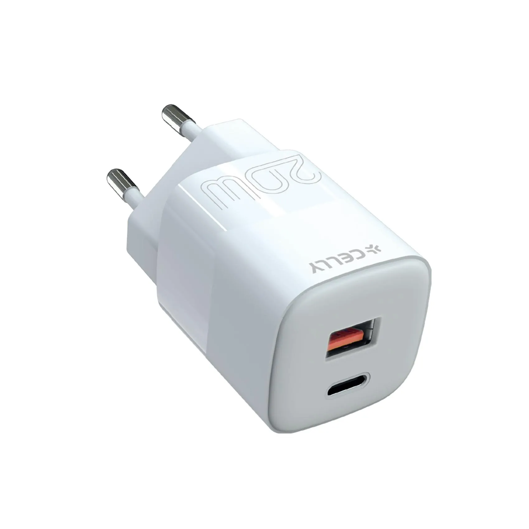 TC 1 USB-A 1 USB-C 20W EVO WH