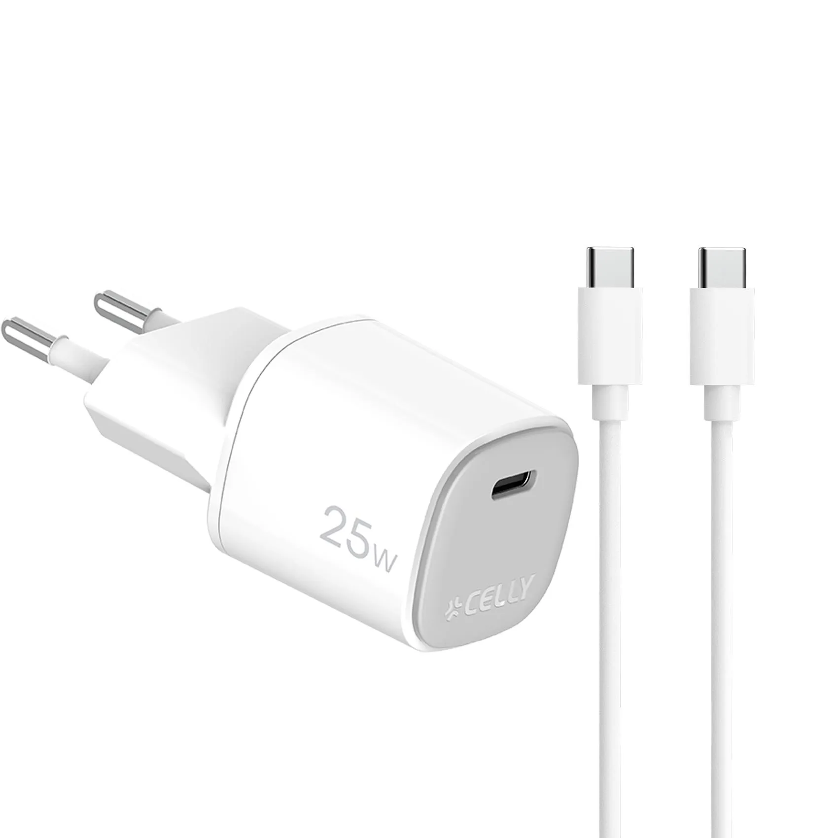 UP TC 1 USB-C 25W + C TO C CABLE