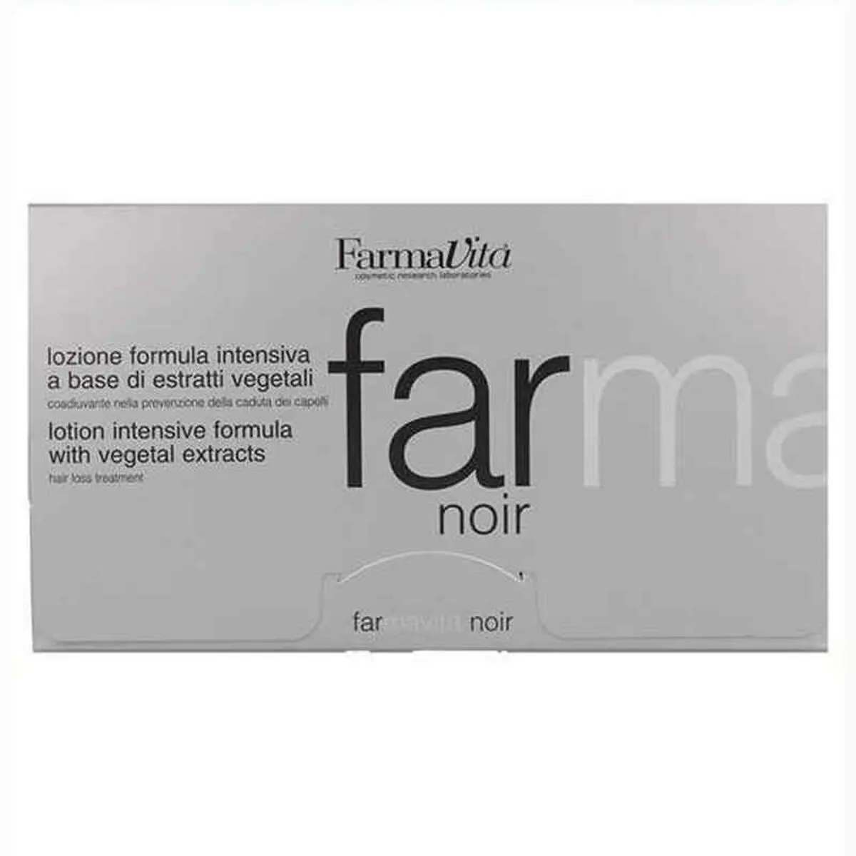 Fiale Anticaduta Farmavita Noir Loción (12 x 8 ml)