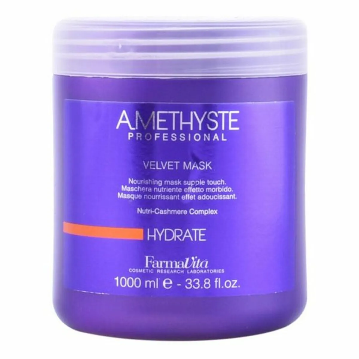 Maschera per Capelli Nutriente Amethyste Farmavita Amethyste (1000 ml) 1 L