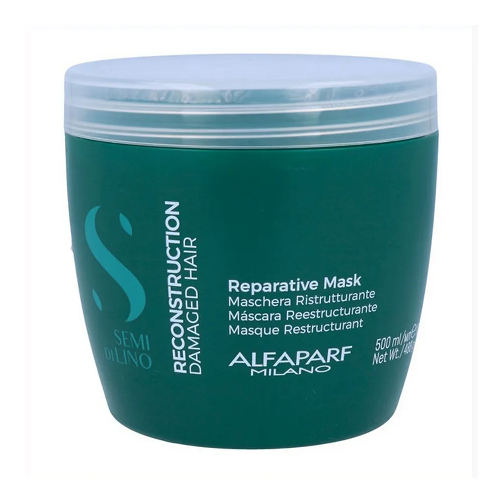 Maschera per Capelli Alfaparf Milano Semidilino Reconstruct (500 ml)