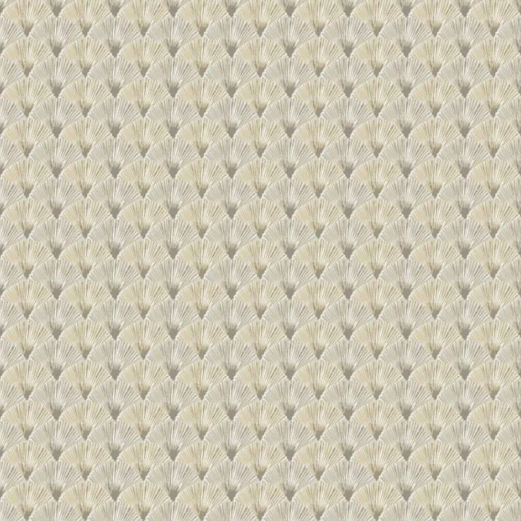 Topchic Carta da Parati Fans Beige