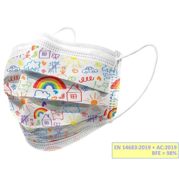 CF10 MASK IIR PEDIATRICA - CARTOON