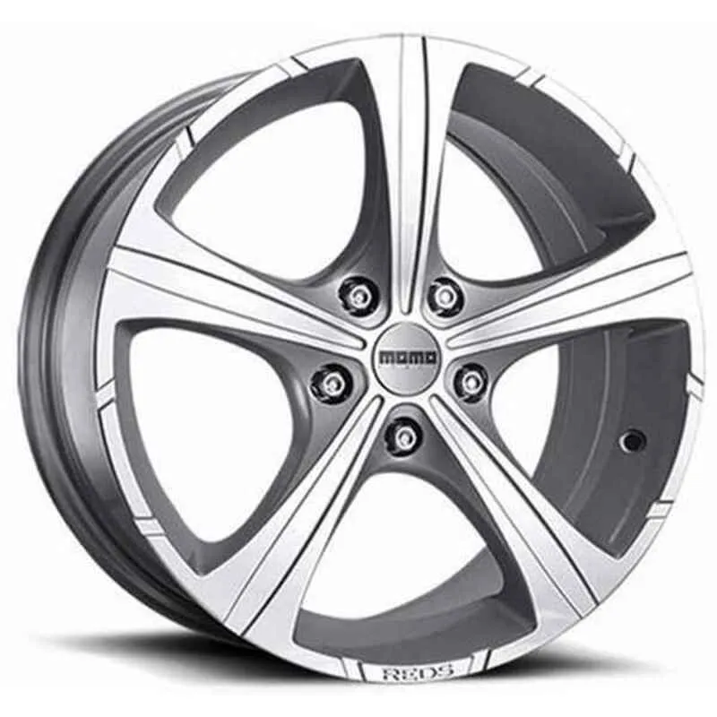 Cerchione Automobile Momo REDS BLACK KNIGHT SI 16" 7,0 x 16" ET40 PCD 5x112 CB72,3