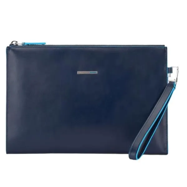 PIQUADRO POCHETTE BLU NOTTE