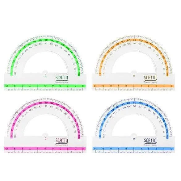 GONIOMETRO 180° 10CM