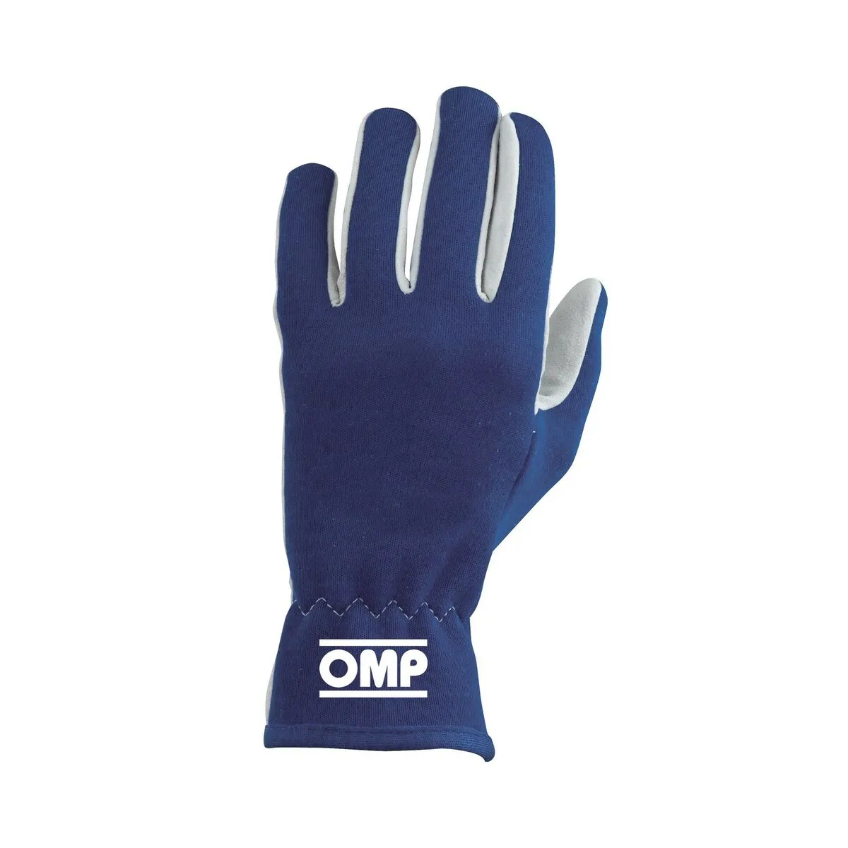 Guanti da guida da uomo OMP Rally Blu Marino Azzurro L