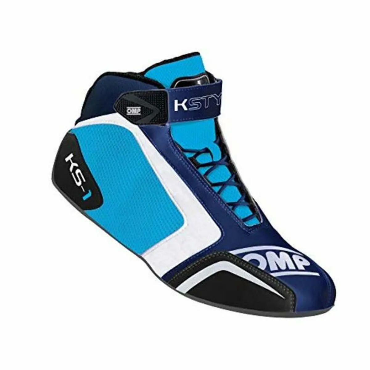 Stivali Racing OMP Shoes Ciano Blu Marino