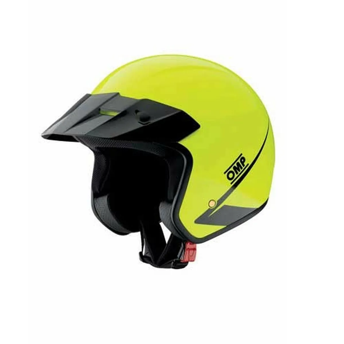 Casco OMP star Giallo Bianco S