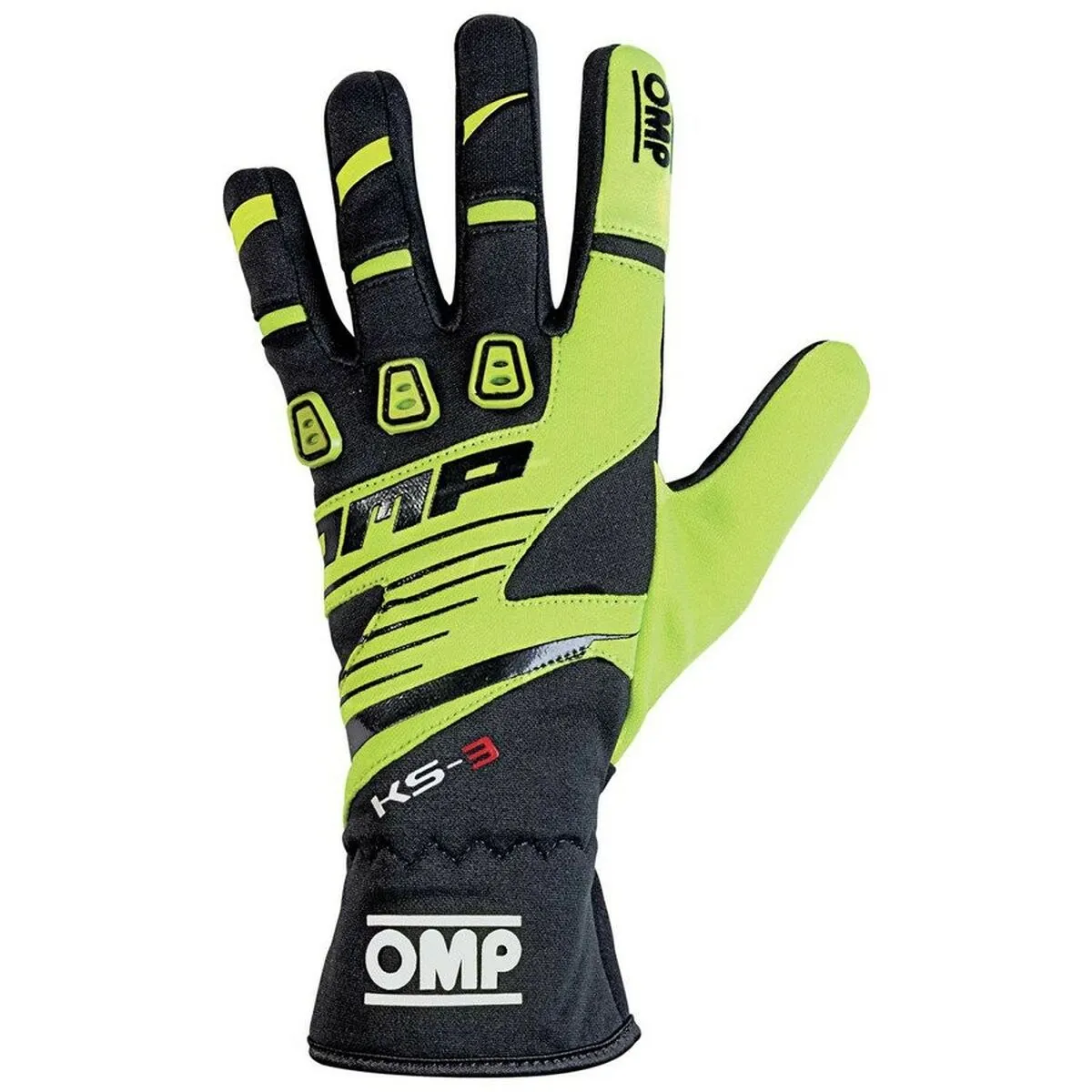 Guanti Karting OMP KS-3 Giallo/Nero XS