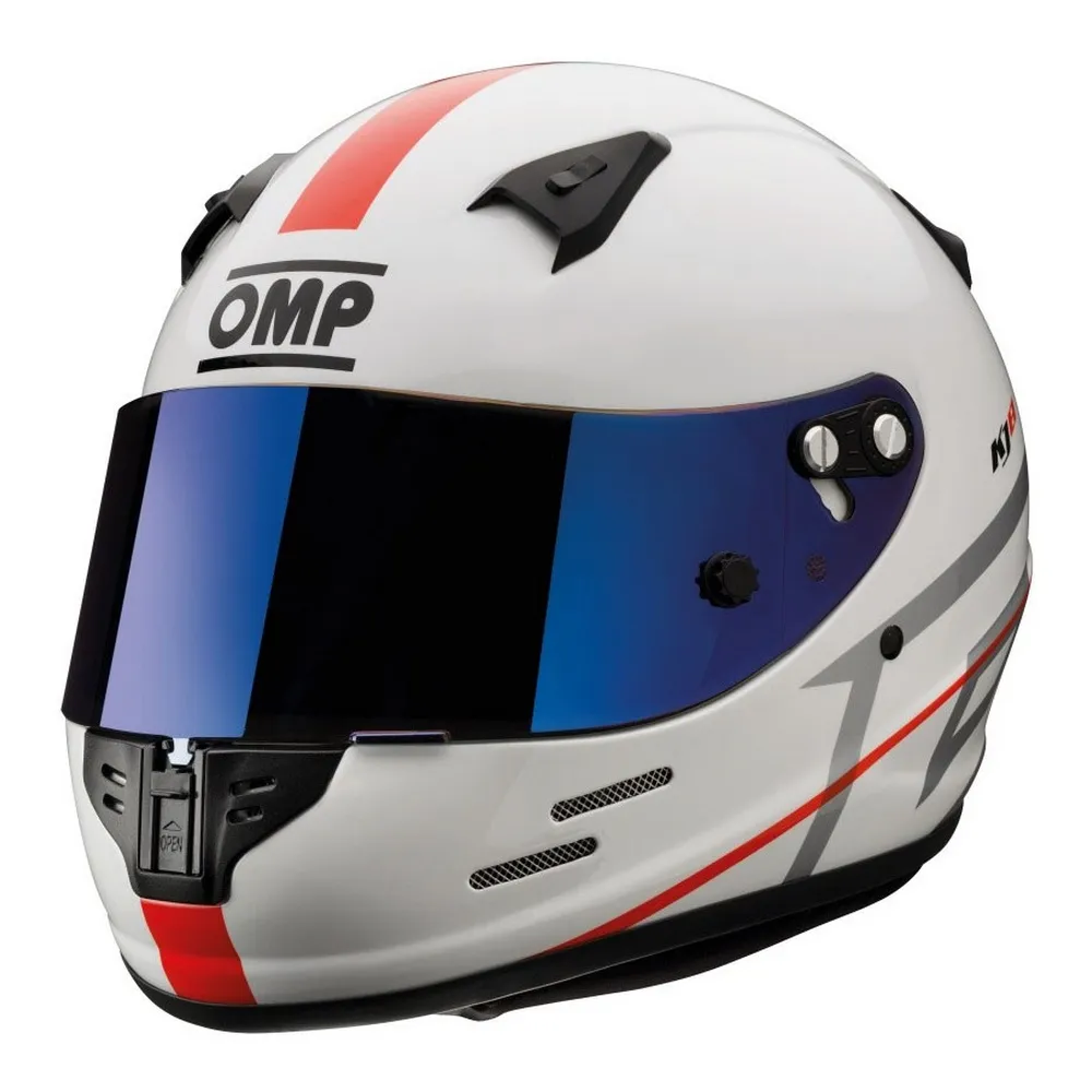 Casco OMP KJ8 EVO CMR Bianco