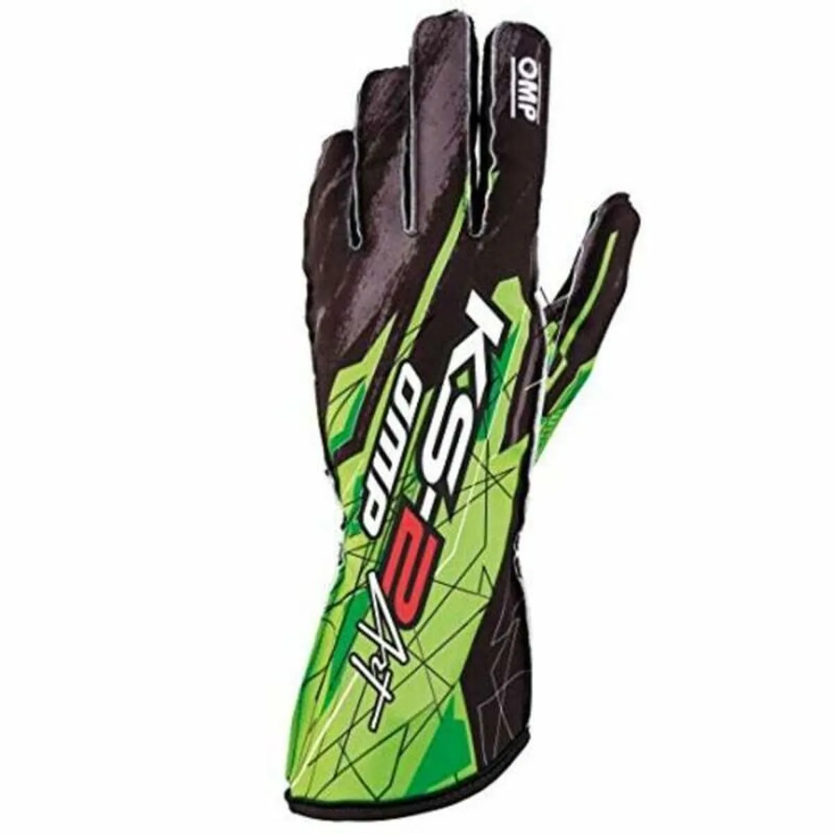 Guanti Karting OMP OMPKK02748274L Verde Nero/Verde