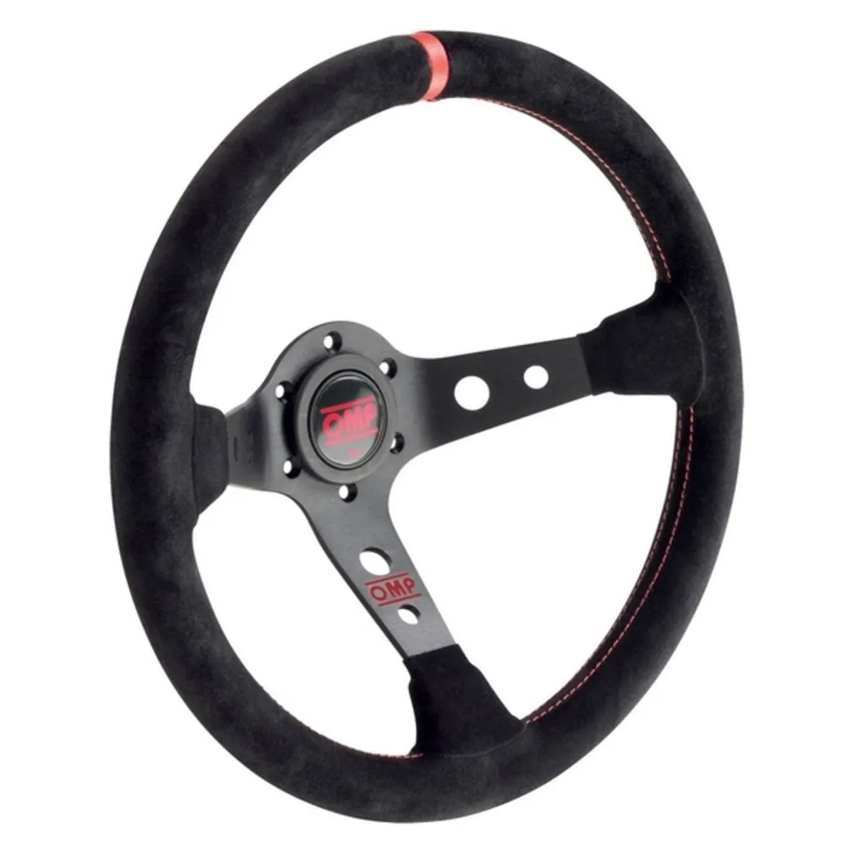 Volante Racing OMP Corsica Nero/Rosso Ø 35 cm