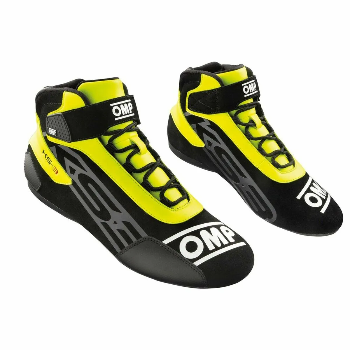 Stivali Racing OMP IC/82617841 Giallo/Nero