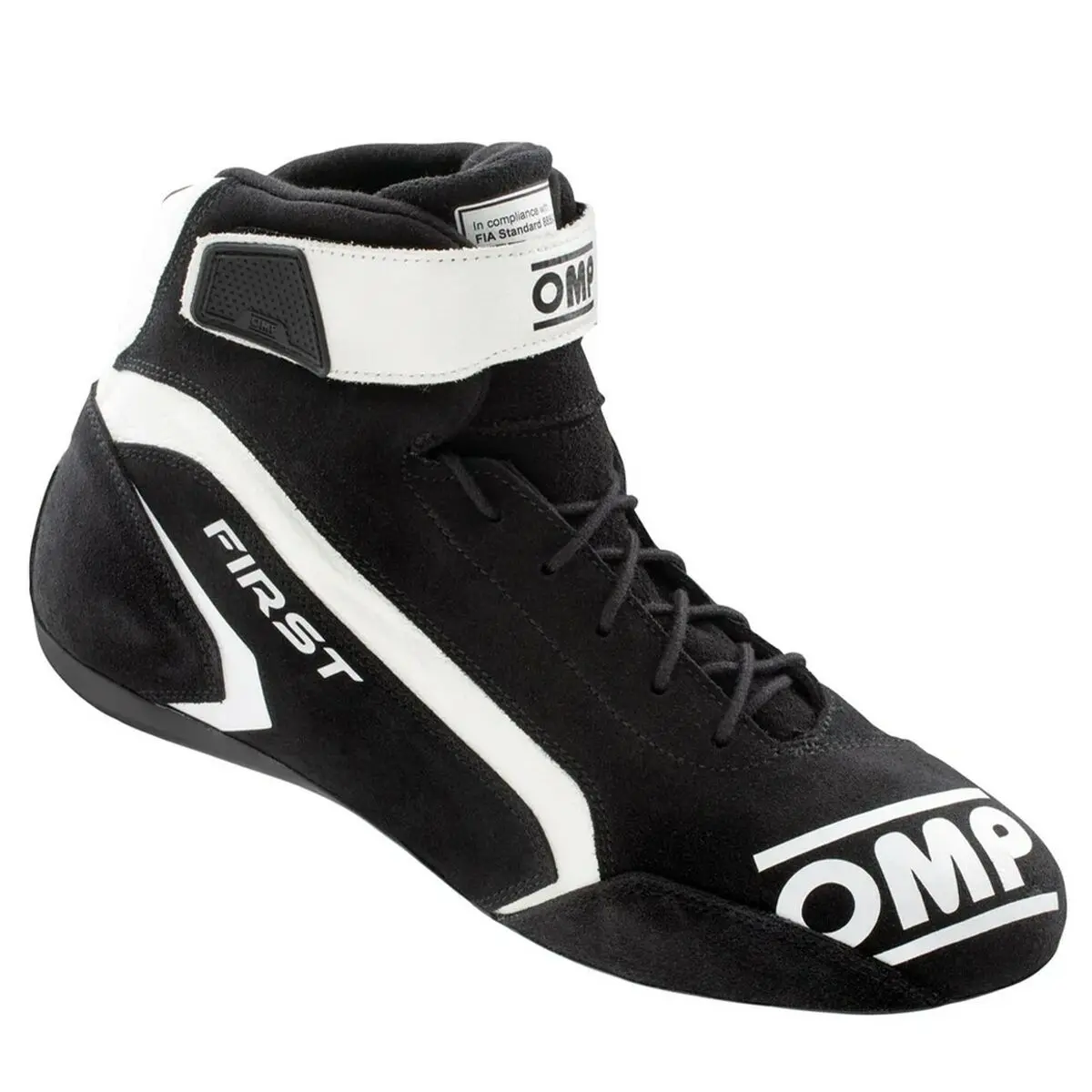 Stivali Racing OMP FIRST Nero/Bianco 41