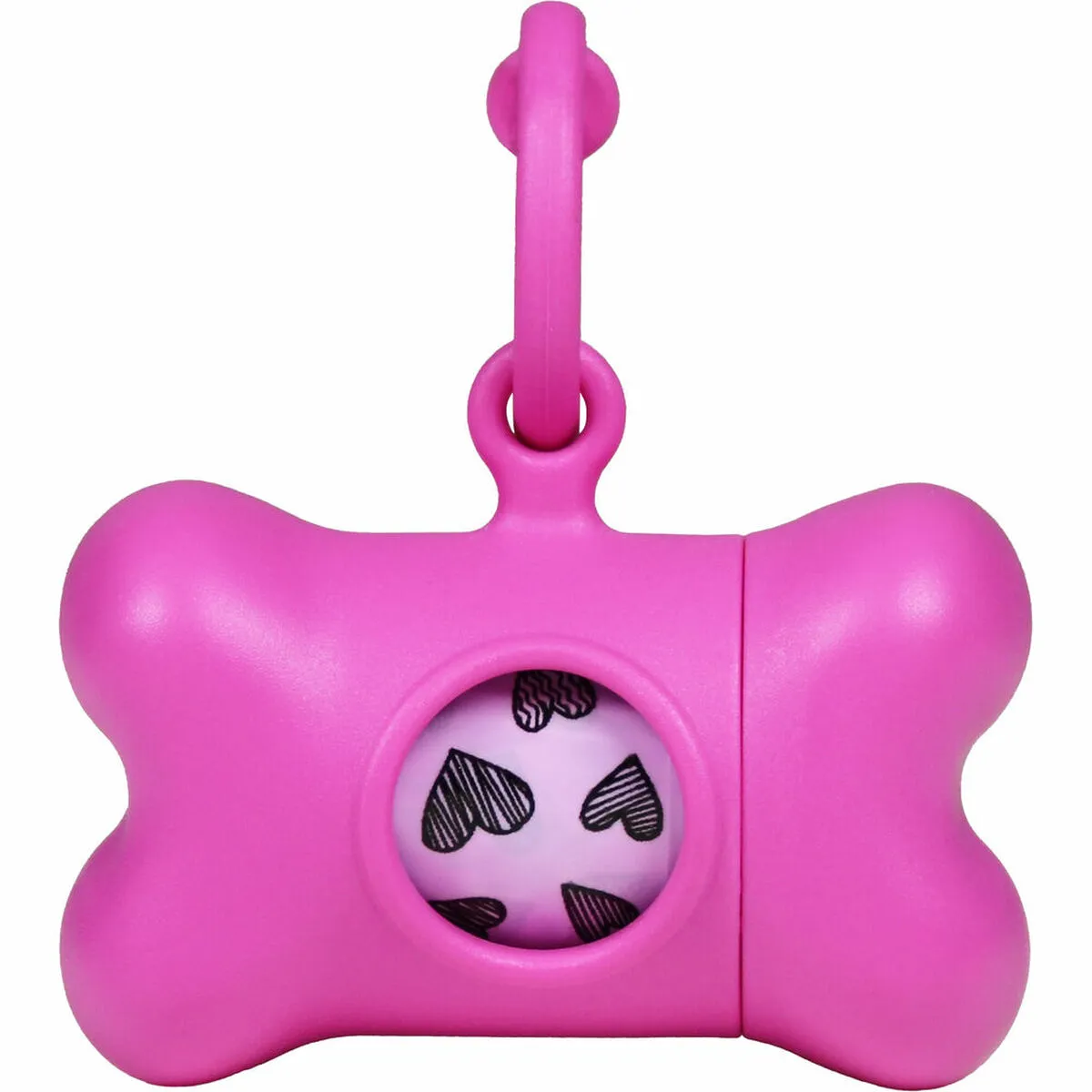 Dispenser di Buste per Animali Domestici United Pets Classic 2nd Life Rosa