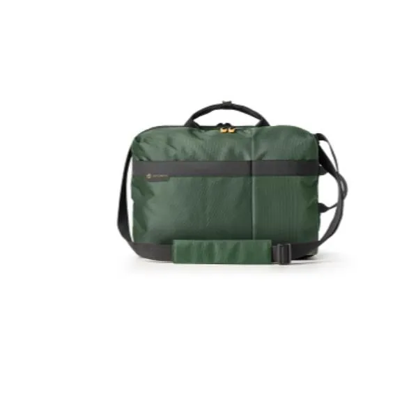 BORSA BI-BAG TESSUTO TECNICO VERDE