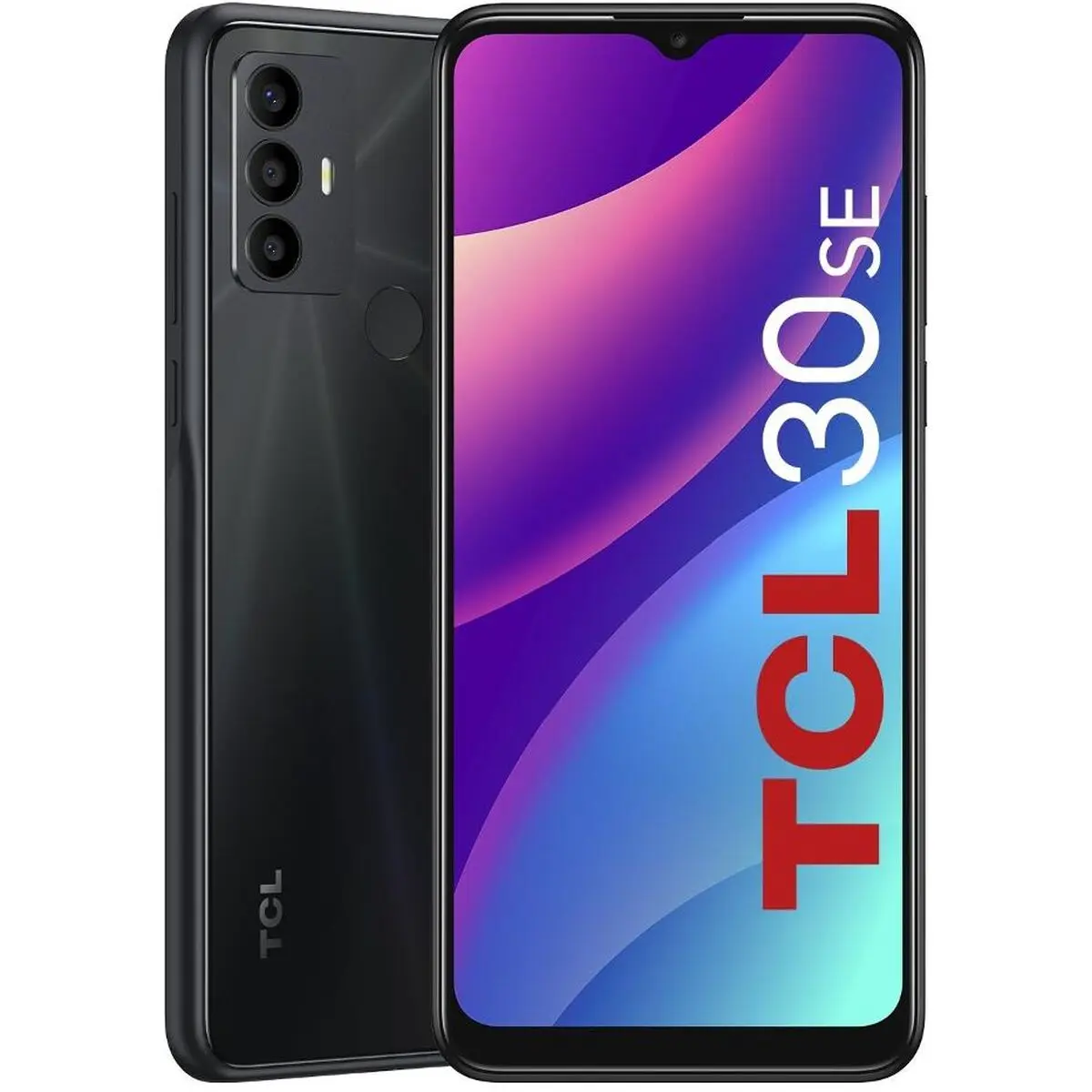 Smartphone TCL 30 SE 4 GB RAM 128 GB Nero 6,52"