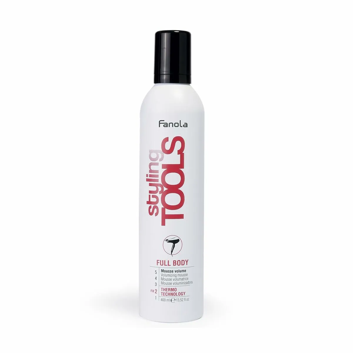 Mousse Fissante Fanola Styling Tools Full Body Dona volume 400 ml