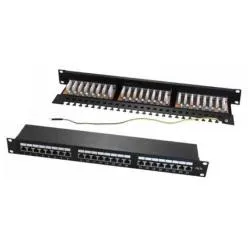 PANN.1U CON 24 RJ45S CAT.6 NERO