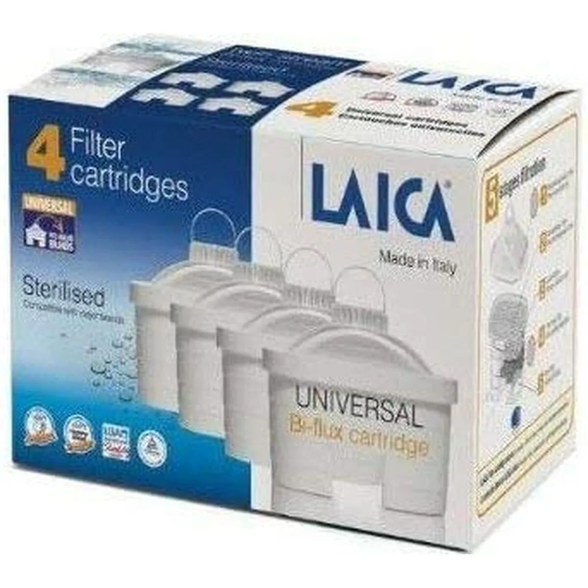 Filtro per brocca filtrante LAICA F4M2B28T150 Pack (4 Unità)