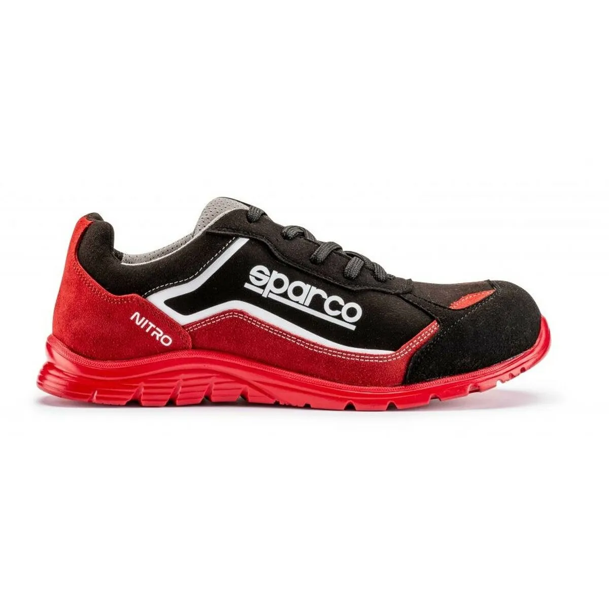 Scarpe di Sicurezza Sparco Nitro Marcus (44) Nero Rosso