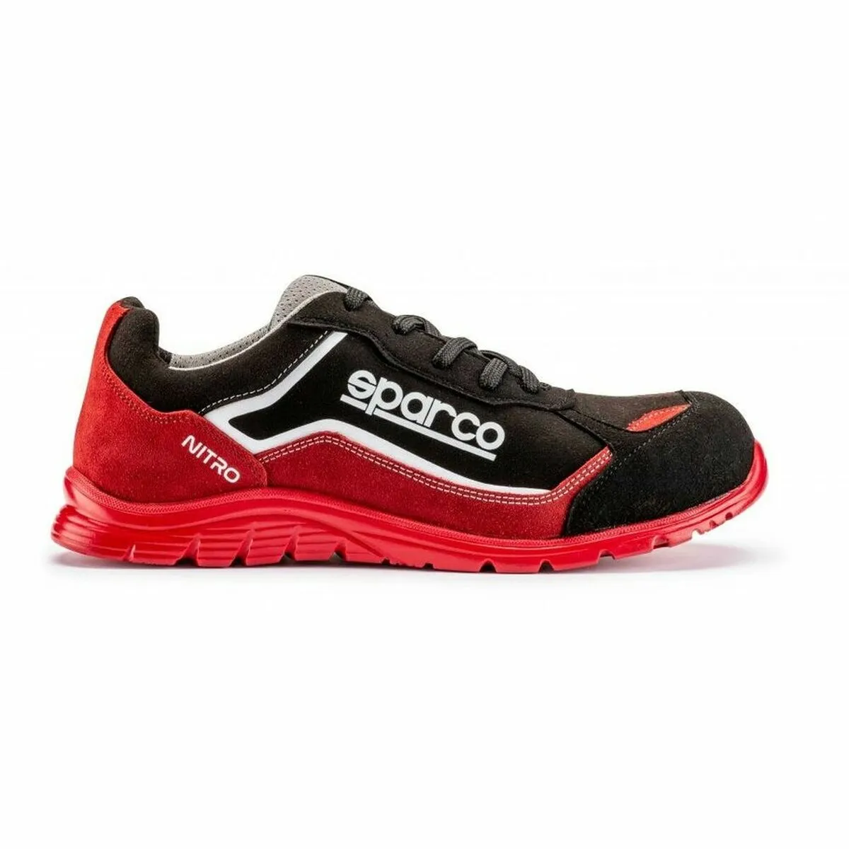 Scarpe Sparco 07522 S3 ESD Nero/Rosso Taglia 48