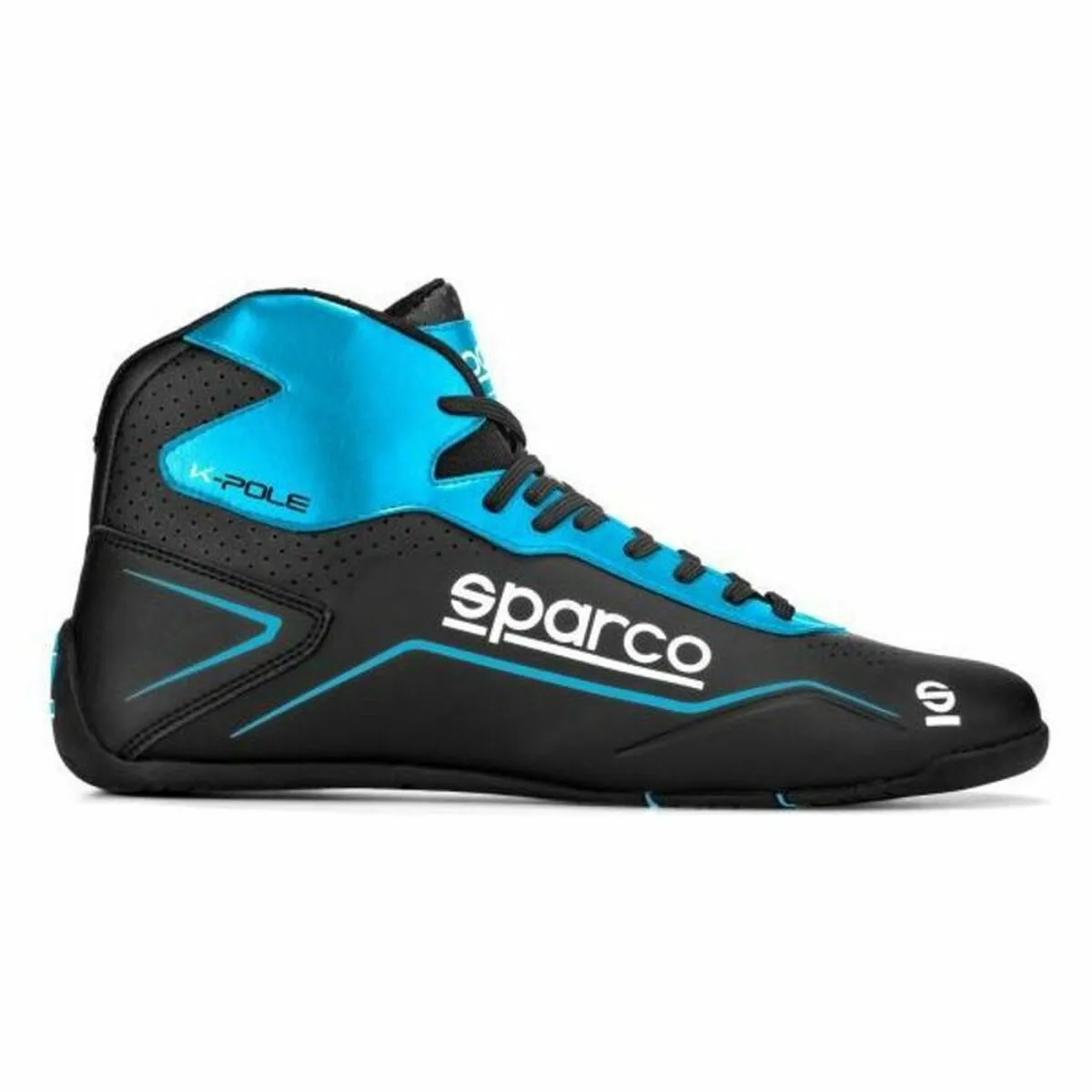 Stivali Racing Sparco K-POLE Nero/Blu Taglia 46