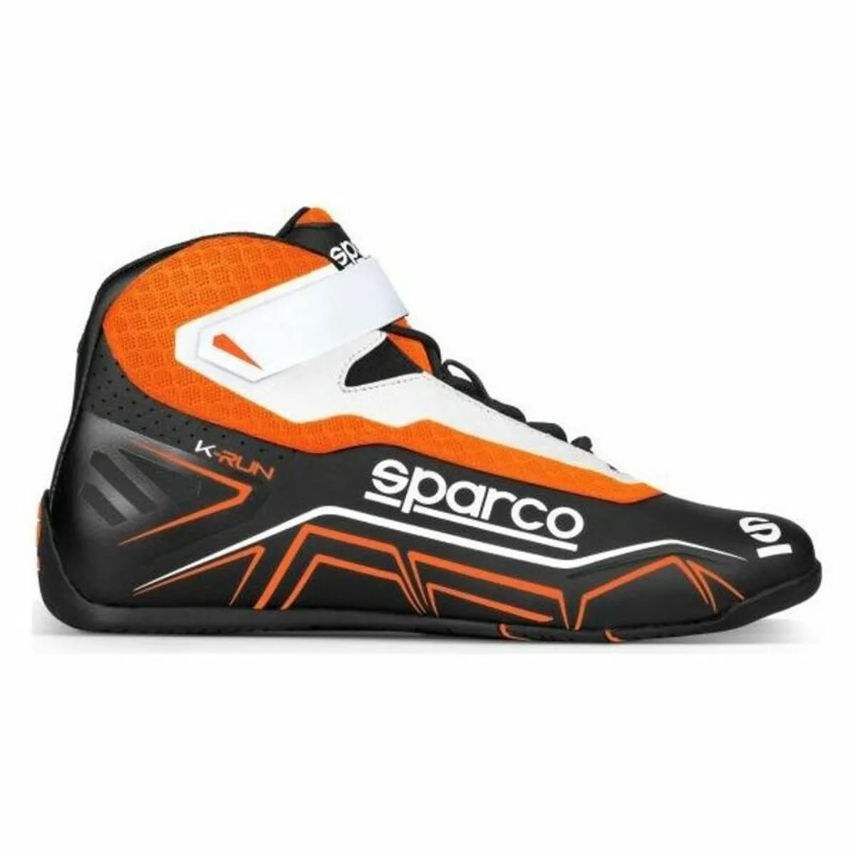 Stivali Racing Sparco Bianco Nero Arancio (Taglia 46)