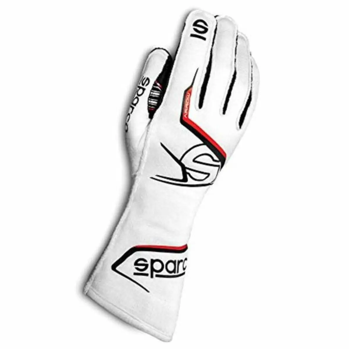 Guanti Sparco ARROW KART Bianco Bianco/Nero