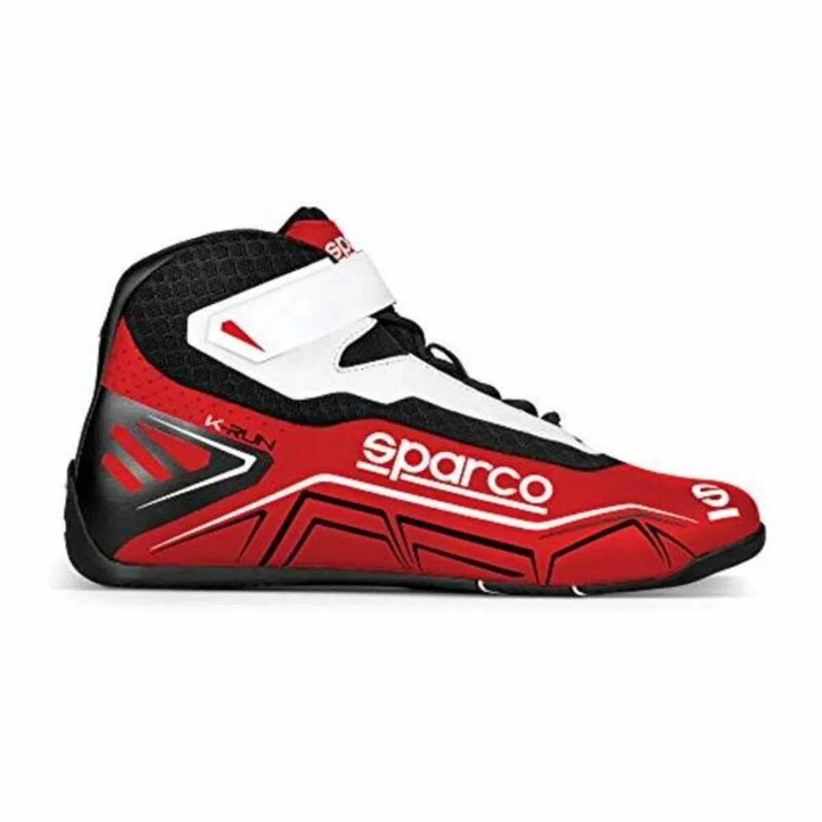 Stivali Racing Sparco K-RUN Bambini Bianco Rosso 32