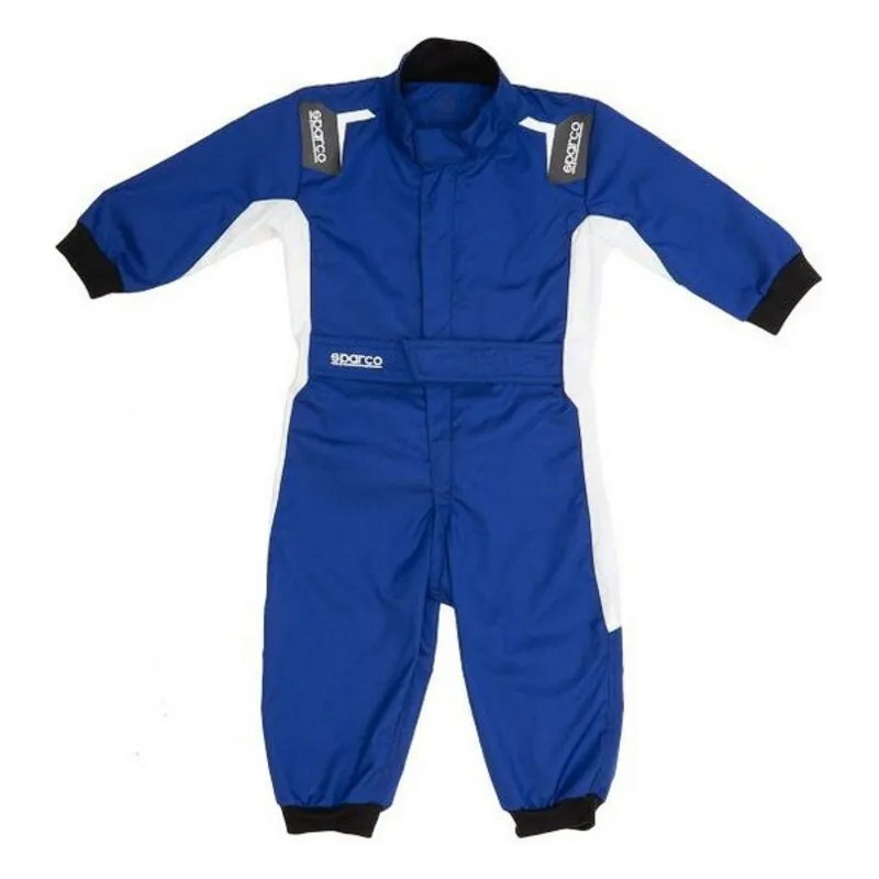 Tuta Racing per Bambini Sparco Azzurro 6-9 Mesi