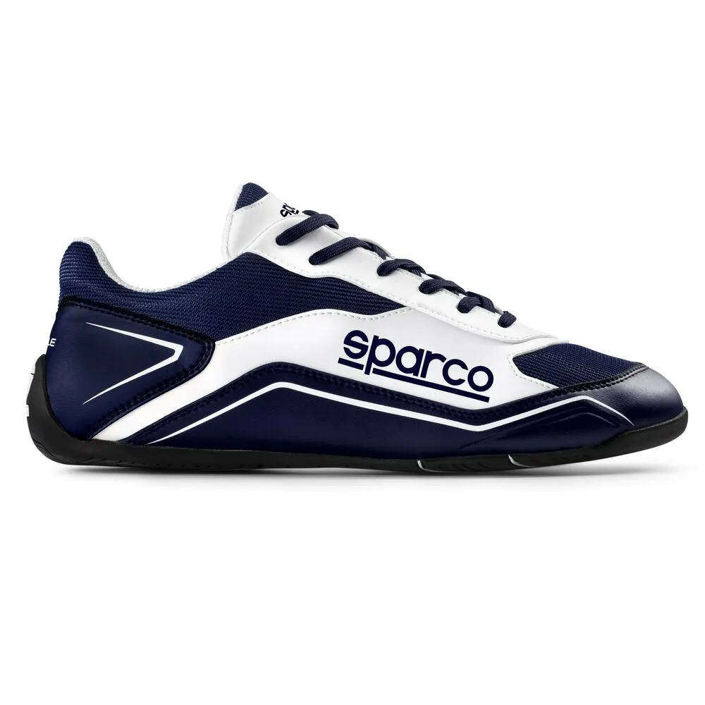 Stivali Racing Sparco  S-POLE Azzurro/Bianco