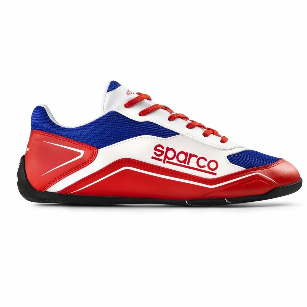 Stivali Racing Sparco S-POLE T Rosso Bianco Azzurro 47