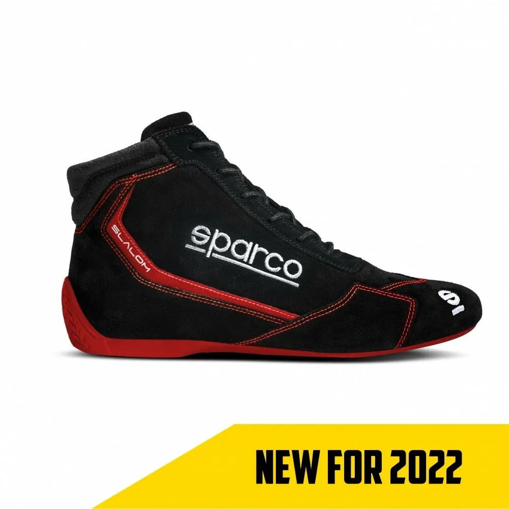 Stivali Racing Sparco SLALOM Rosso/Nero Taglia 42