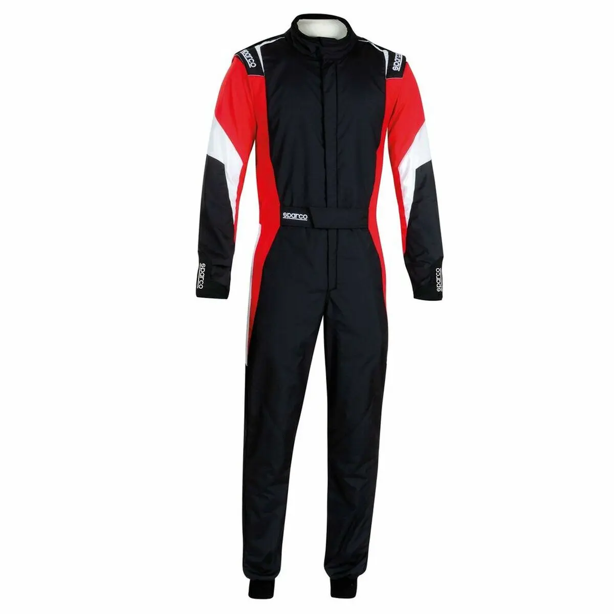 Tuta Racing Sparco COMPETITION  Nero/Rosso 52