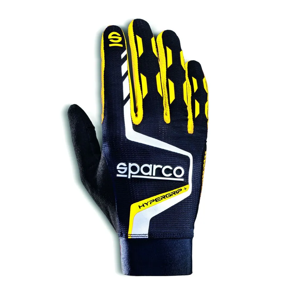 Guanti Sparco HYPERGRIP+ 9 Giallo/Nero