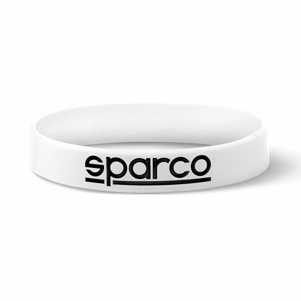 Bracciale Uomo Sparco S099093BI10 Silicone 9 cm Bianco (Taglia unica) (10 Unità)