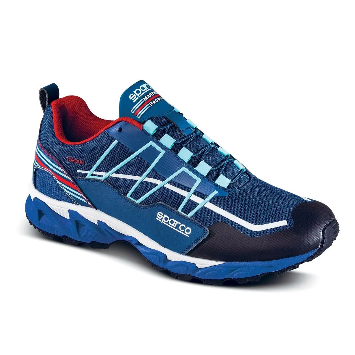 Scarpe Sportive Sparco Torque 01 Martini Racing Azzurro 39