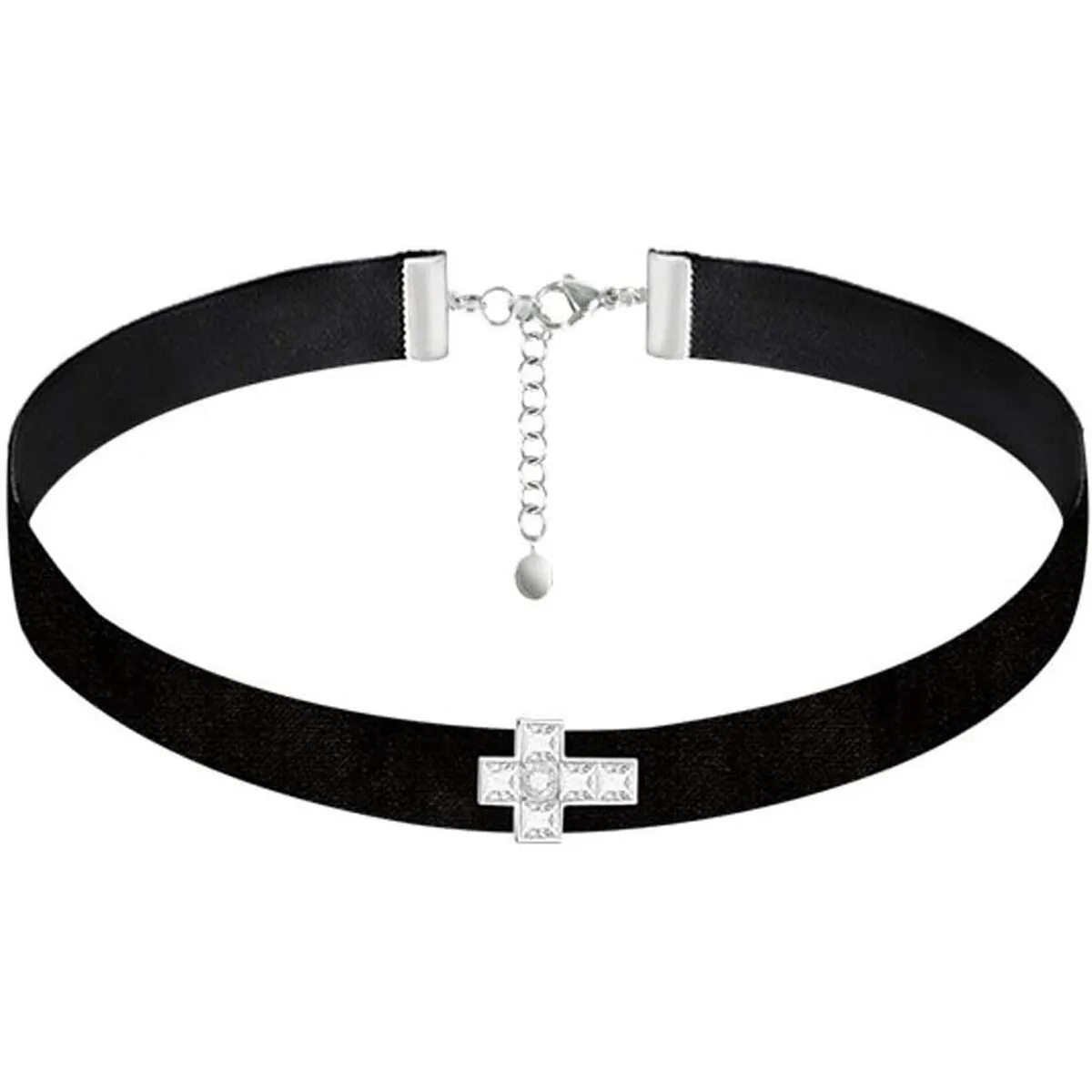 Bracciale Donna Morellato SAKK44 Nero Stoffa (21 cm)