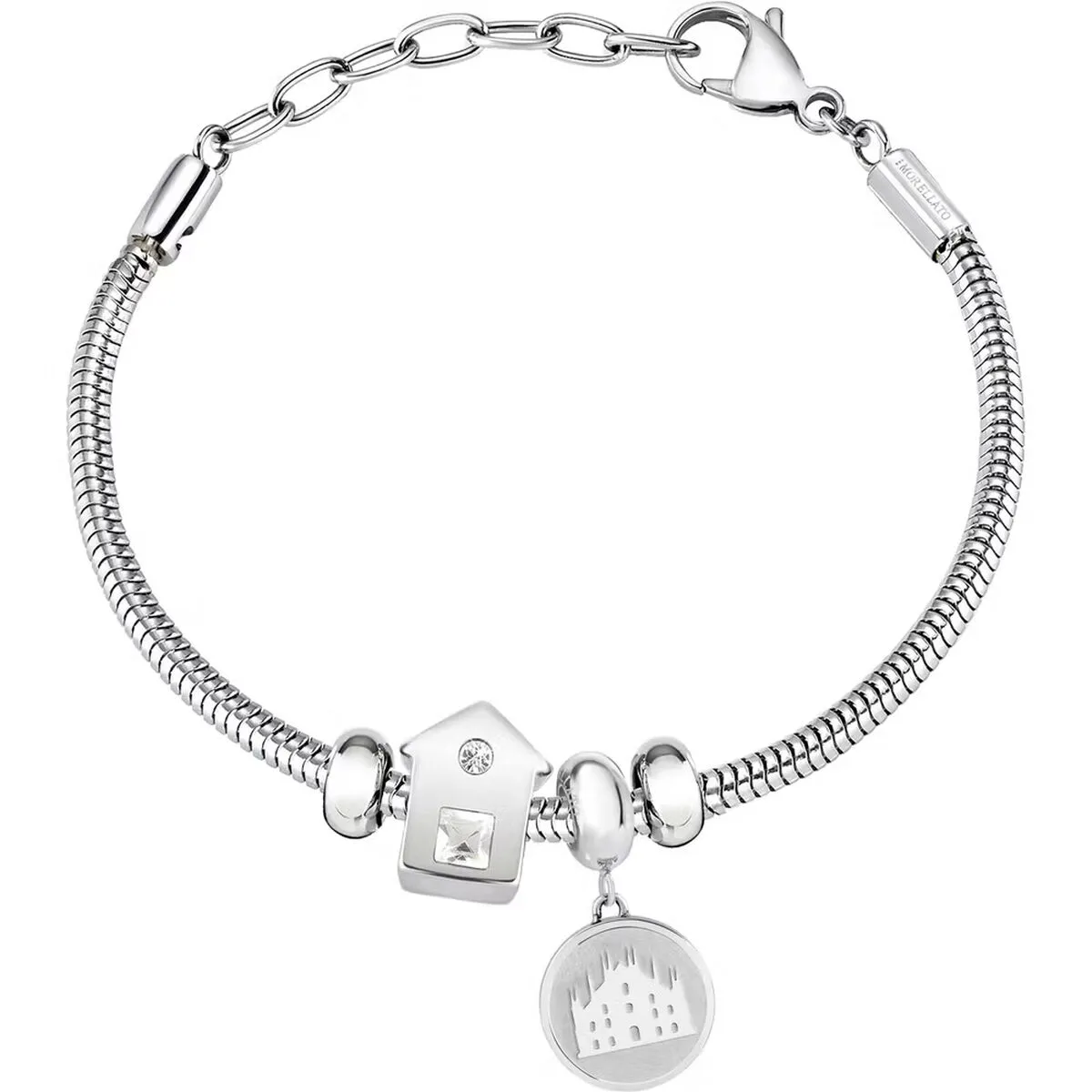 Bracciale Donna Morellato SCZ1068 Grigio Acciaio inossidabile (19 cm)