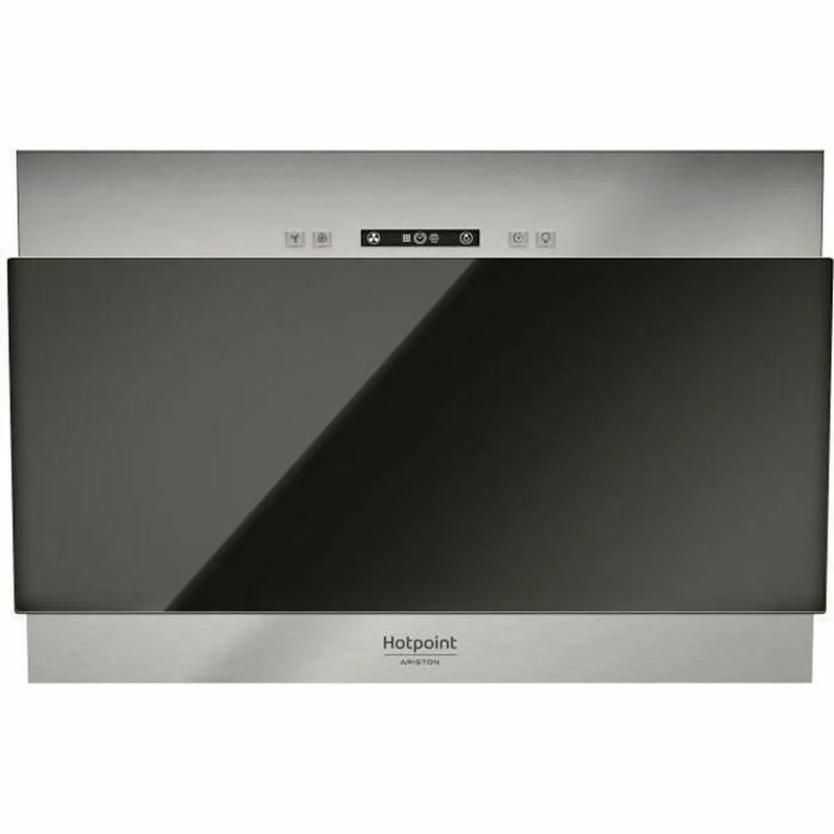 Cappa Classica Hotpoint HHVP 6.4F LL K 385 m3/h Nero (60 cm)