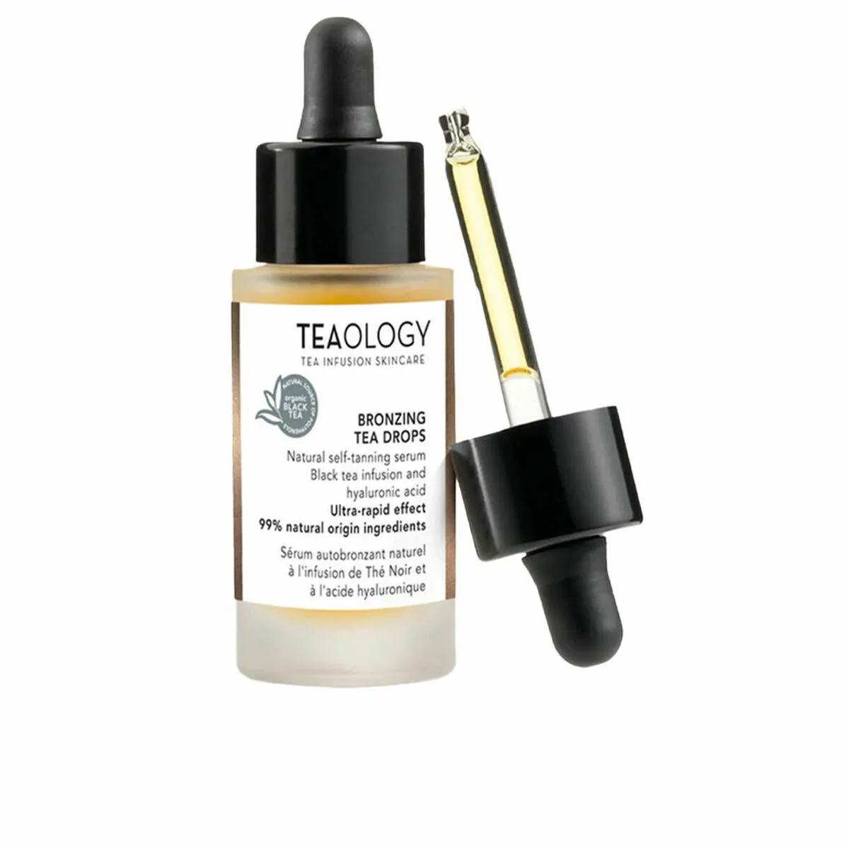 Siero Viso Teaology Abbronzante Tè nero (30 ml)