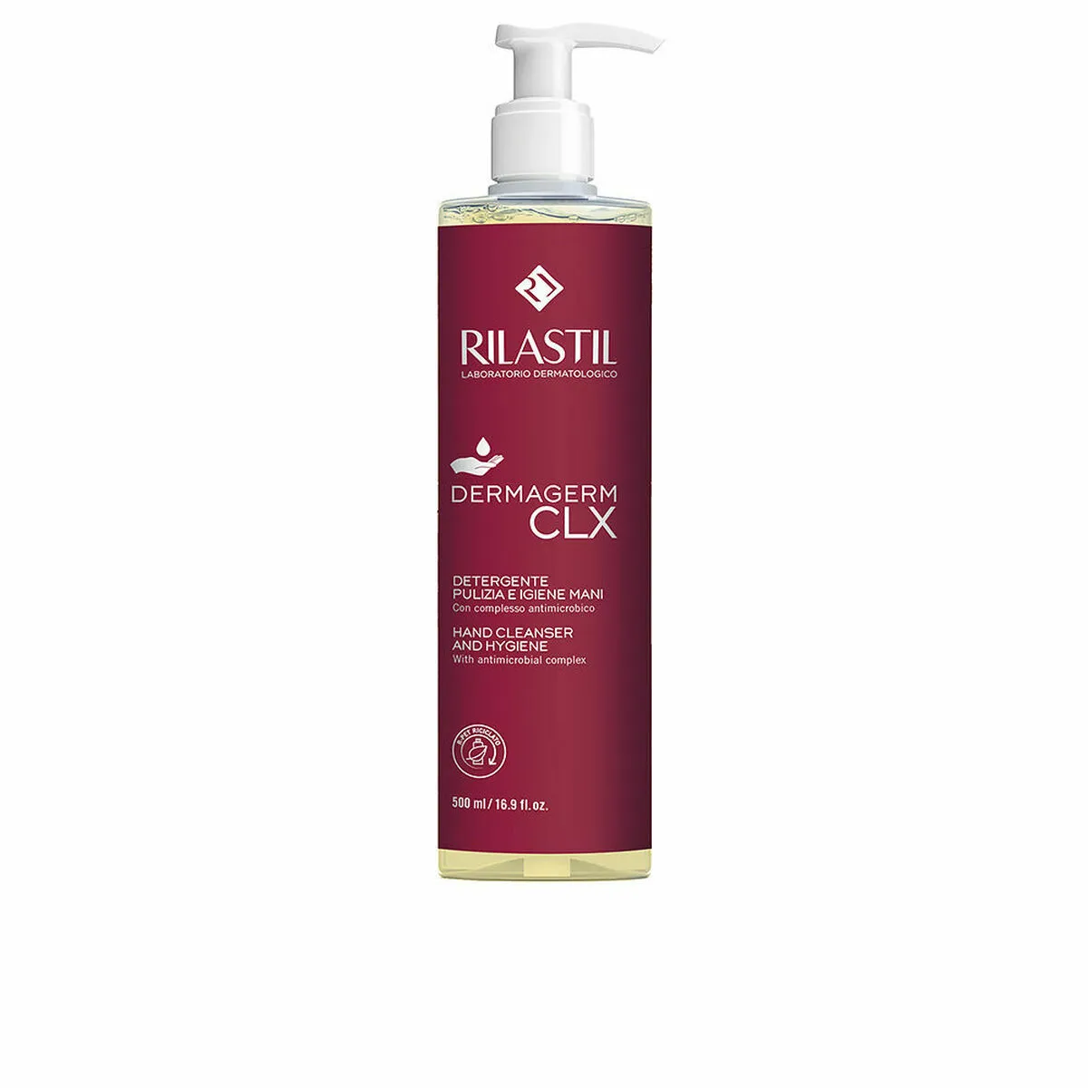 Gel Mani Igienizzante Rilastil Dermagerm CLX (500 ml)