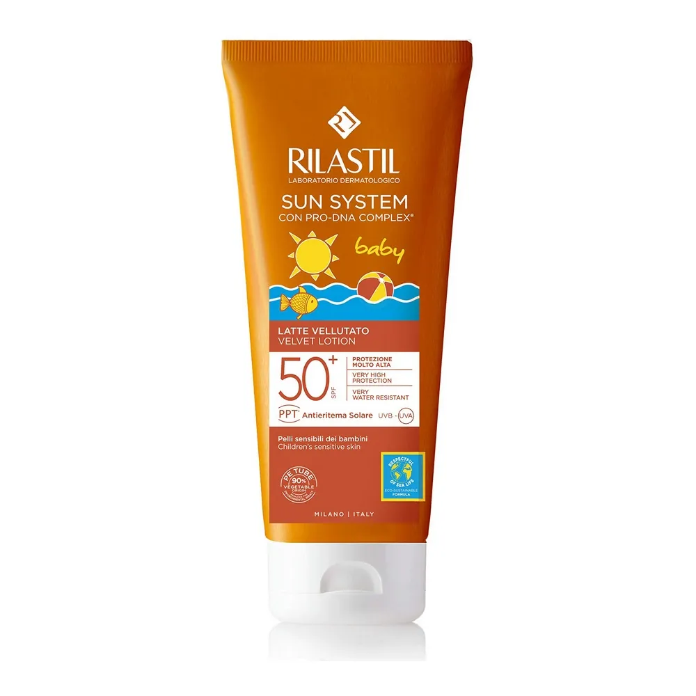 Crema Solare Per Bambini Rilastil Sun System Spf 50+ (200 ml)