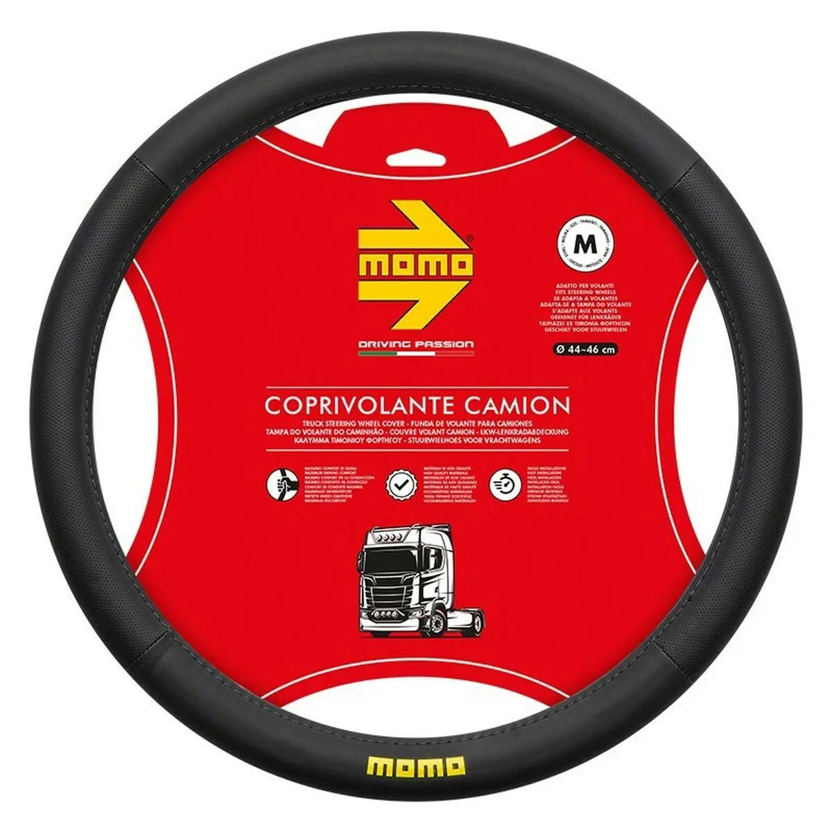 Coprivolante Momo MOMLSWCTEASBK Ø 44-46 cm