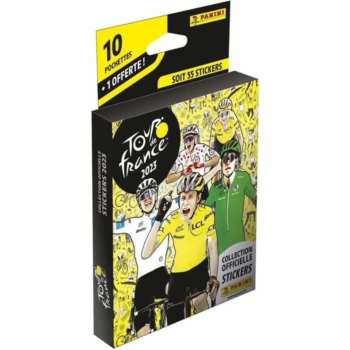 Pacchetto Chrome Panini Tour de France 2023 10 Unità Buste